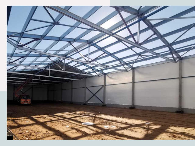 Строительство сенохранилищ в Переславле-Залесском