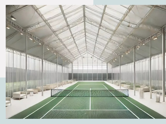 Строительство теннисных кортов в Переславле-Залесском