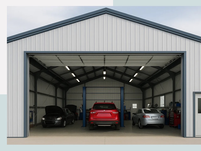 Ангары из сэндвич панелей от 623 руб. в Переславль-Залесский