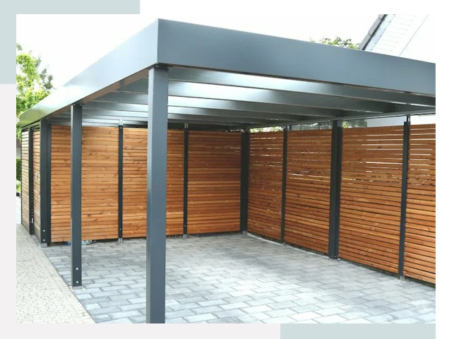 Навесы для парковки в Переславле-Залесском