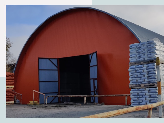 Полукруглые ангары по цене от 623 руб. в Переславль-Залесский