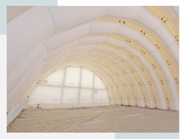 Пневмокаркасные ангары в Переславле-Залесском