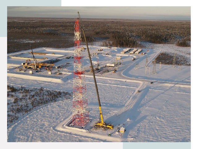 Мачты связи в Переславле-Залесском