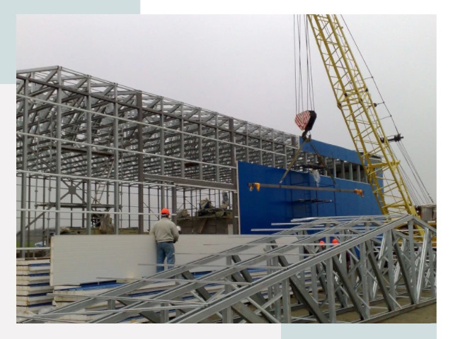 Монтаж ангаров в Переславле-Залесском